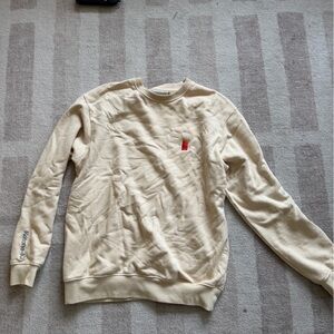 Ketone-IQ Cream Sweatshirt. Size medium